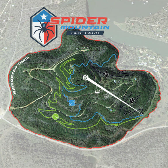 Spider Trail Map